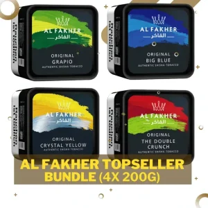Al Fakher 200g – Topseller Bundle – 4x 200g