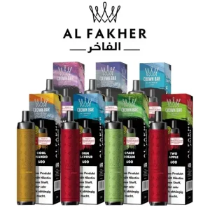 Al Fakher – Crown Bar 600 Berry Ice 20mgml