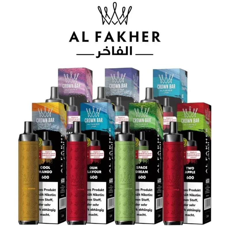 Al Fakher – Crown Bar 600 Berry Ice 20mgml