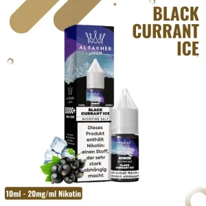 Al Fakher Liquid 10ml – Black Currant Ice – 20mg Nikotin