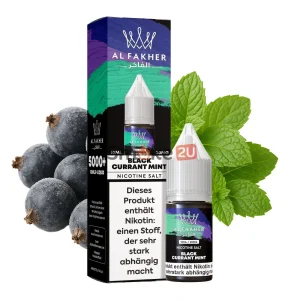 Al Fakher Liquid 10ml – Black Currant Mint 20mg