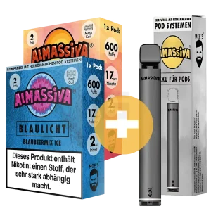 Al Massiva – 2+1 Promotion – Prefilled Pods + Basisgerät