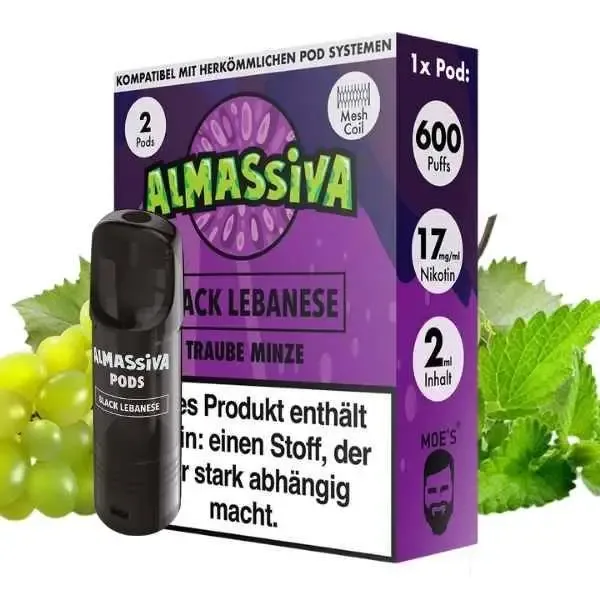 Al Massiva Pods – Black Lebanese