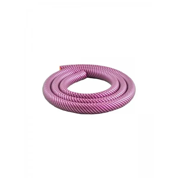 Aladin Silikon Shisha-Schlauch Carbon pink 150 cm