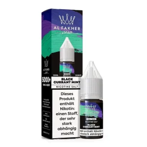 Alfakher Liquid | 10ml Liquid | Blackcurrant Mint | 20mg