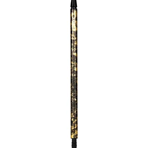 alite Carbon Mundstück - Gun Metal - Gold Flakes Shisha Mundstück - Shisha Mundstück