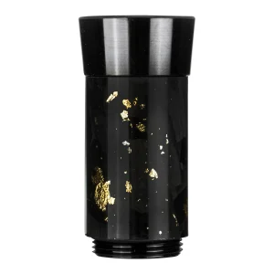 alite Carbon Schlauchaufnahme - Black/Gold Flakes Shisha - Shisha