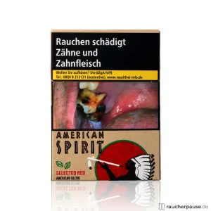 American Spirit Selected Red Zigaretten | 20 Stk. pro Packung | Ohne Zusätze