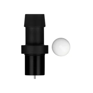 Amotion Doppler - Schlauchadapter + Kugel Upgrade Black Shisha - Shisha