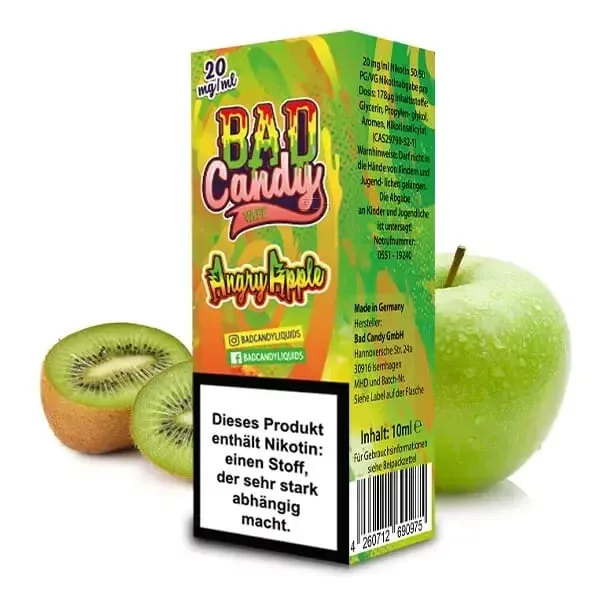 Angry Apple – 10ml Nikotinsalz-Liquid