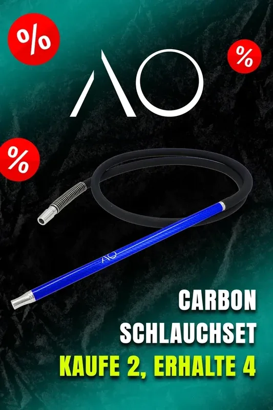 AO Carbon Schlauchset 18/8 4 für 2 (Gold)