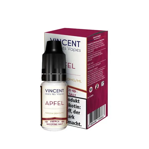 Apfel Nikotinsalz Liquid Vincent