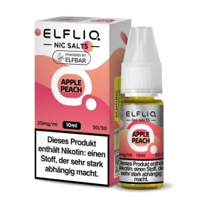 Apple Peach - Elfliq by Elfbar Nikotinsalz Liquid (10/20mg/ml)