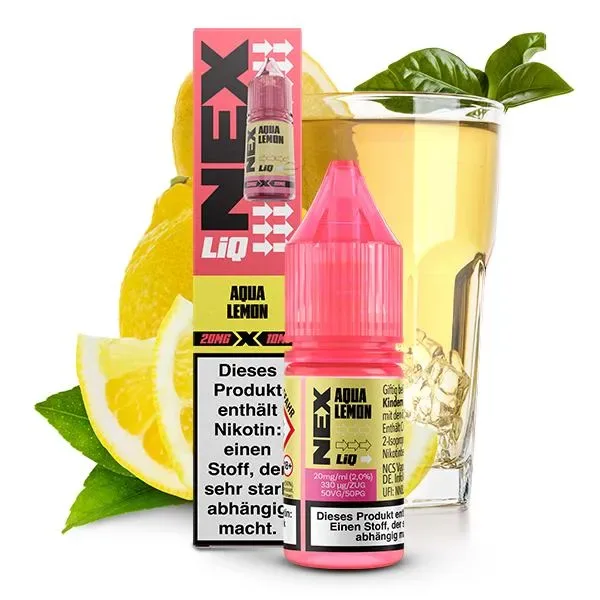 Aqua Lemon – Pod Salt NexLiq – Nikotinsalz Liquid 10ml