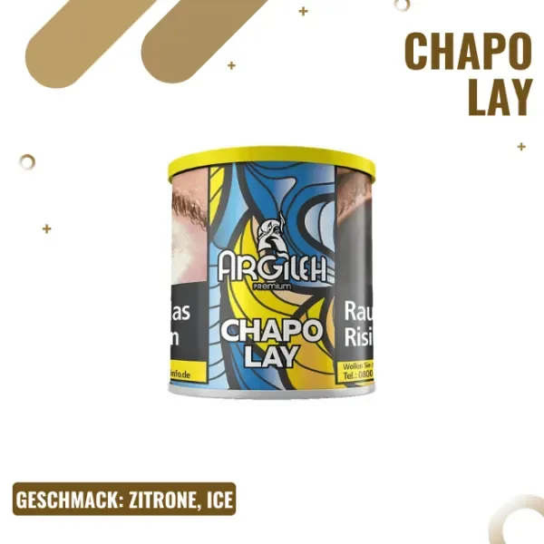 Argileh Tobacco 200g – Chapo Lay