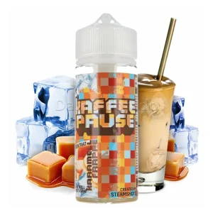 Aroma Karamell Frappe | Steamshots Kaffeepause | Dampfdorado