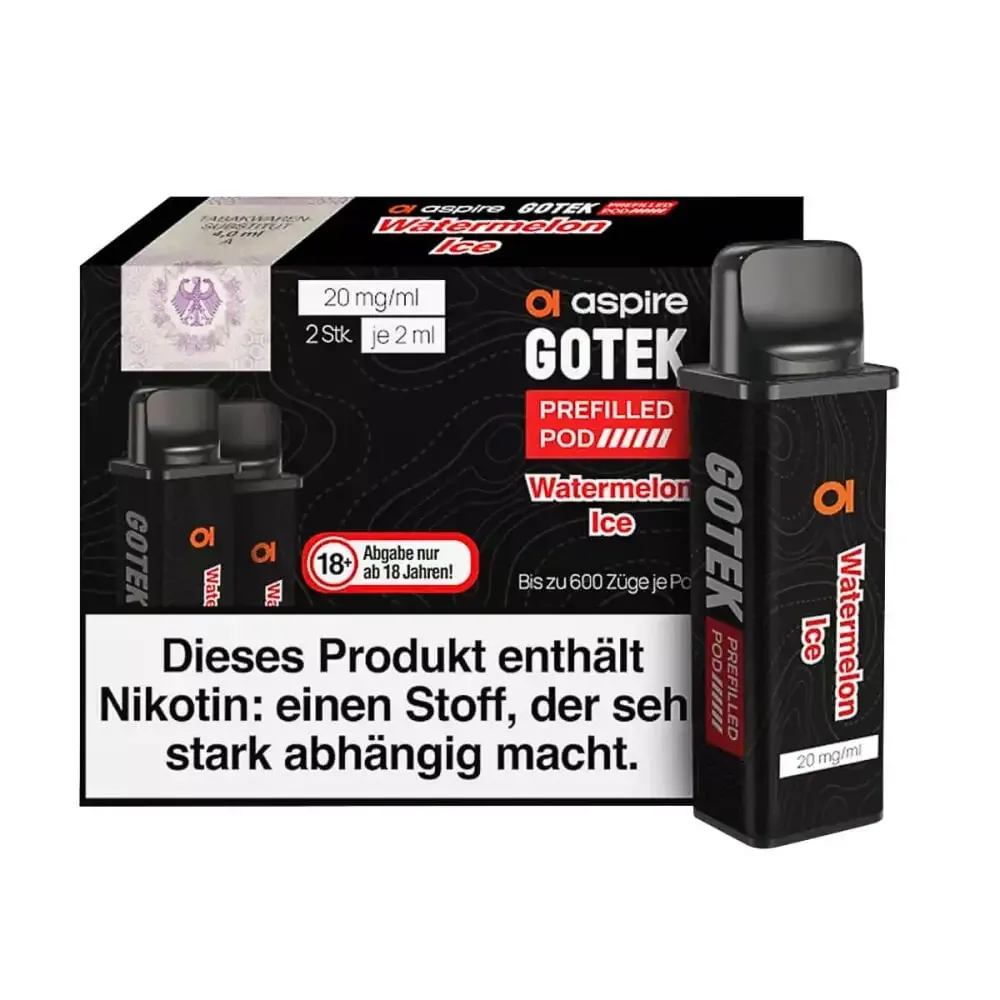 aspire – GoTek X – Prefilled Pods