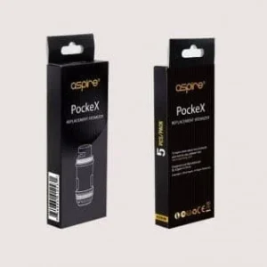 Aspire PockeX Verdampferköpfe | 0,6 Ohm | 1,2 Ohm