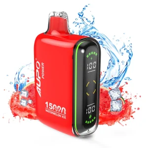 AUPO G19 15K Züge Einweg E Zigarette Dual Mesh Digital Display