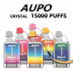AUPO PRO MAX G07A 15K Züge Einweg E Zigarette Dual Mesh Wiederaufladbar