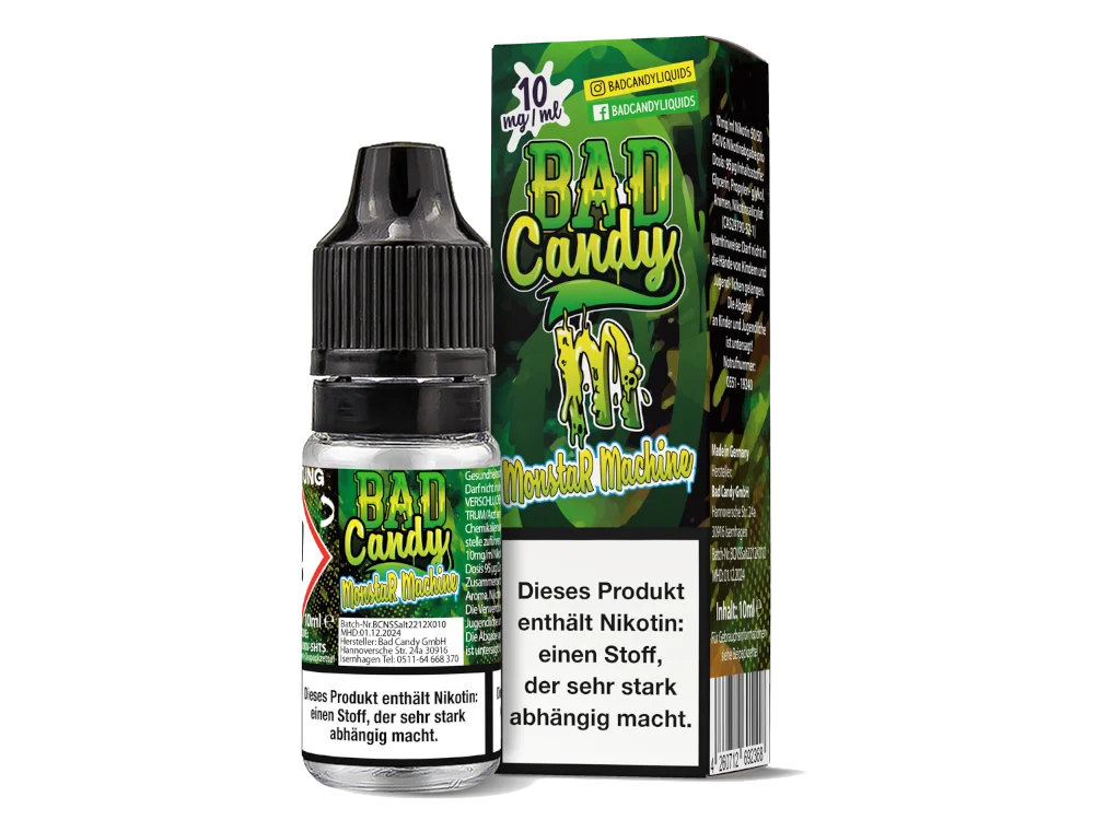 Bad Candy Liquids - Monstar Machine - Nikotinsalz Liquid