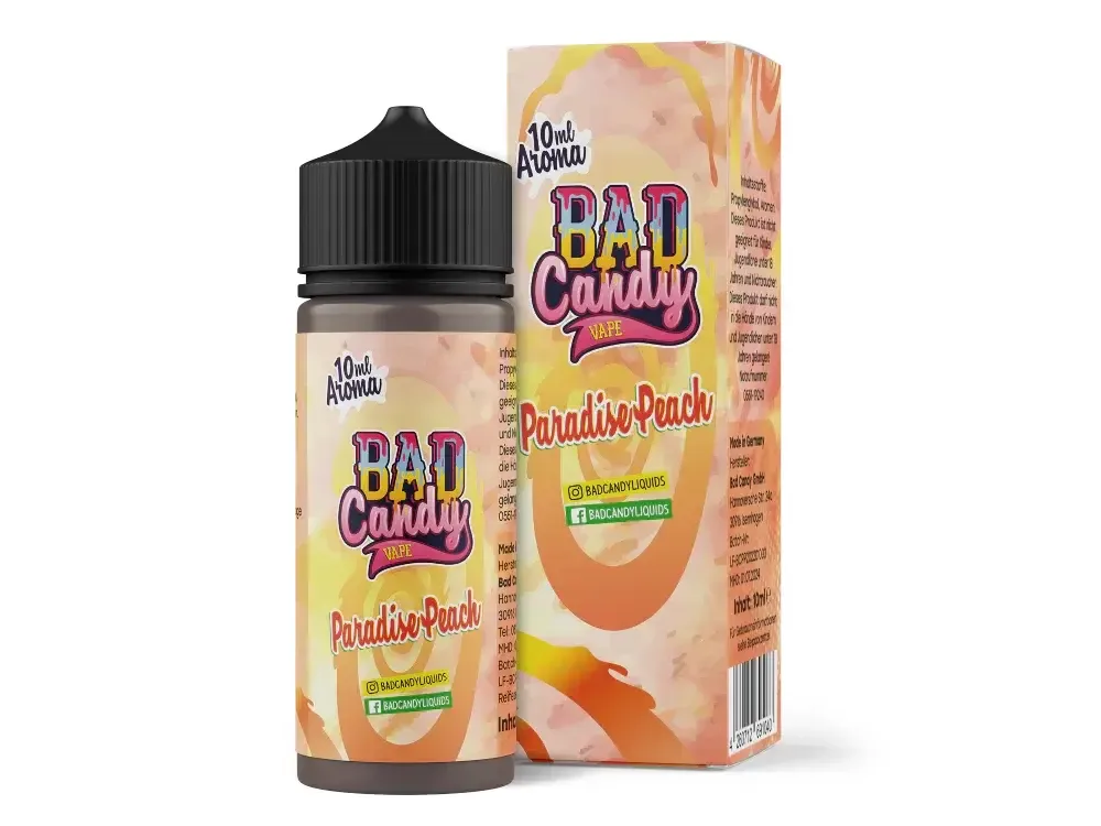 Bad Candy Liquids – Paradise Peach – Longfill Aroma 10 ml