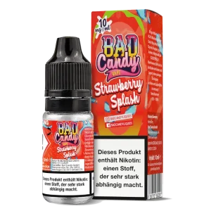 Bad Candy Liquids - Strawberry Splash - Nikotinsalz Liquid