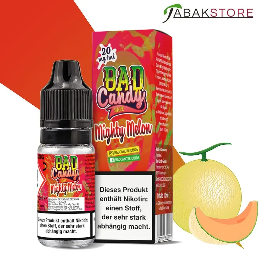Bad Candy | Mighty Melon | 10ml Liquid | 20mg