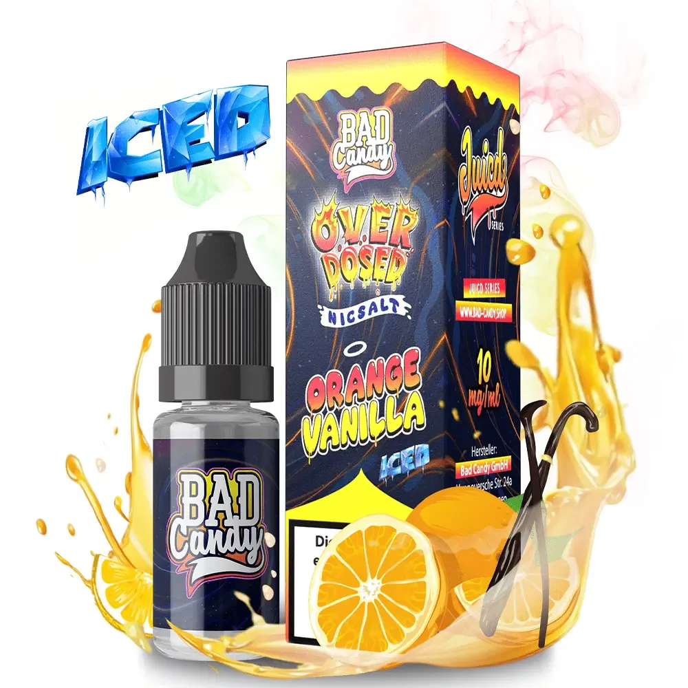 Bad Candy Nikotinsalz Orange Vanilla Iced Overdosed Liquid