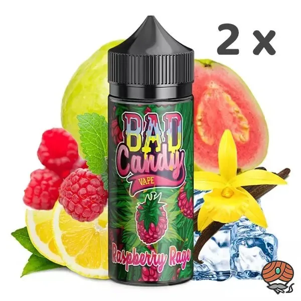 BAD Candy Raspberry Rage Longfill E-Liquid / Liquid Aroma 2x 10ml