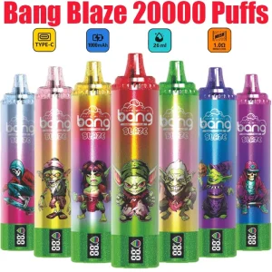 BANG Blaze 20K Züge Einweg E Zigarette Wiederaufladbar