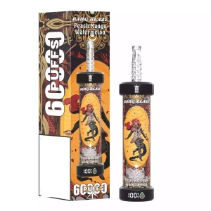 BANG BLAZE DSK051 60K Züge Einweg E Zigarette Digital Display Wiederaufladbar