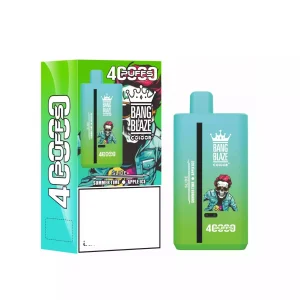 BANG BLAZE Dual Flavor DSK041 40K Züge Einweg E Zigarette Digital Display Wiederaufladbar