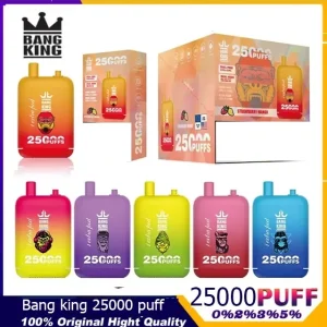 BANG King 25K Züge Einweg E Zigarette Wiederaufladbar Pod System