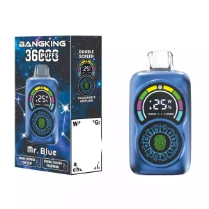 BANG KING DSK034 36K Züge Einweg E Zigarette Digital Display Wiederaufladbar
