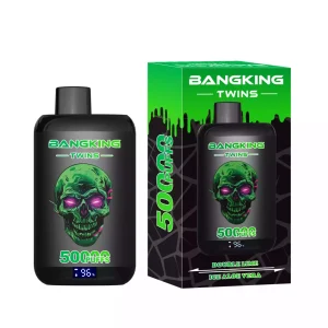 BANG King Twins DSK054 50K Züge Einweg E Zigarette Wiederaufladbar