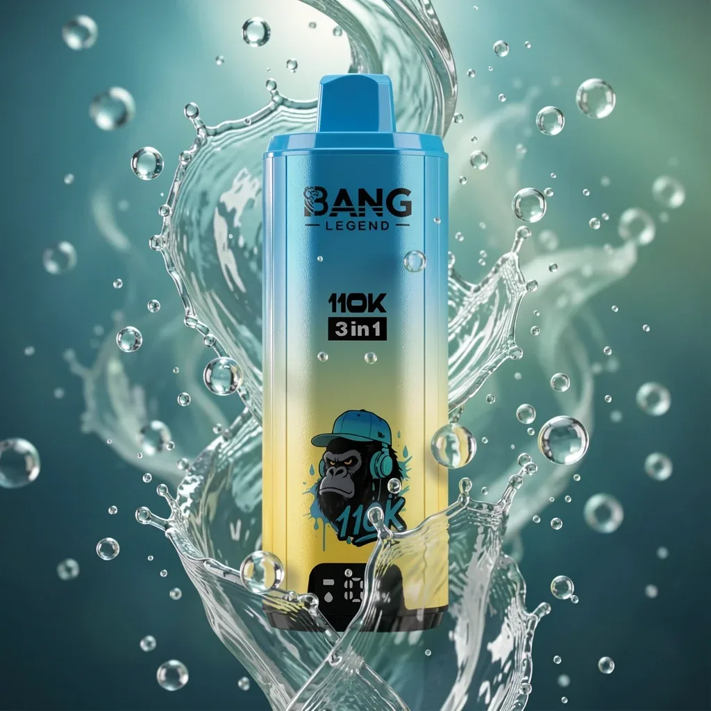 Bang Legend 110K Puffs 3in1 langlebige Einweg-Vape, 3 Aromen