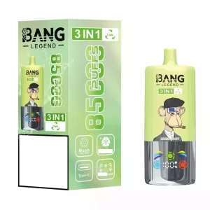 BANG LEGEND DSK058 85K Züge Einweg E Zigarette Digital Display Wiederaufladbar