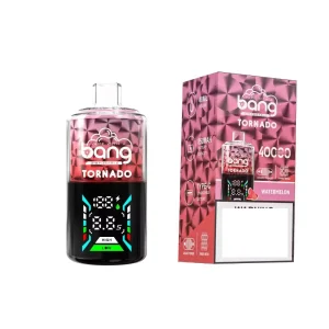 BANG TORANADO DSK031 40K Züge Einweg E Zigarette Digital Display Wiederaufladbar