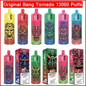 BANG Tornado 13K Züge Einweg E Zigarette Wiederaufladbar