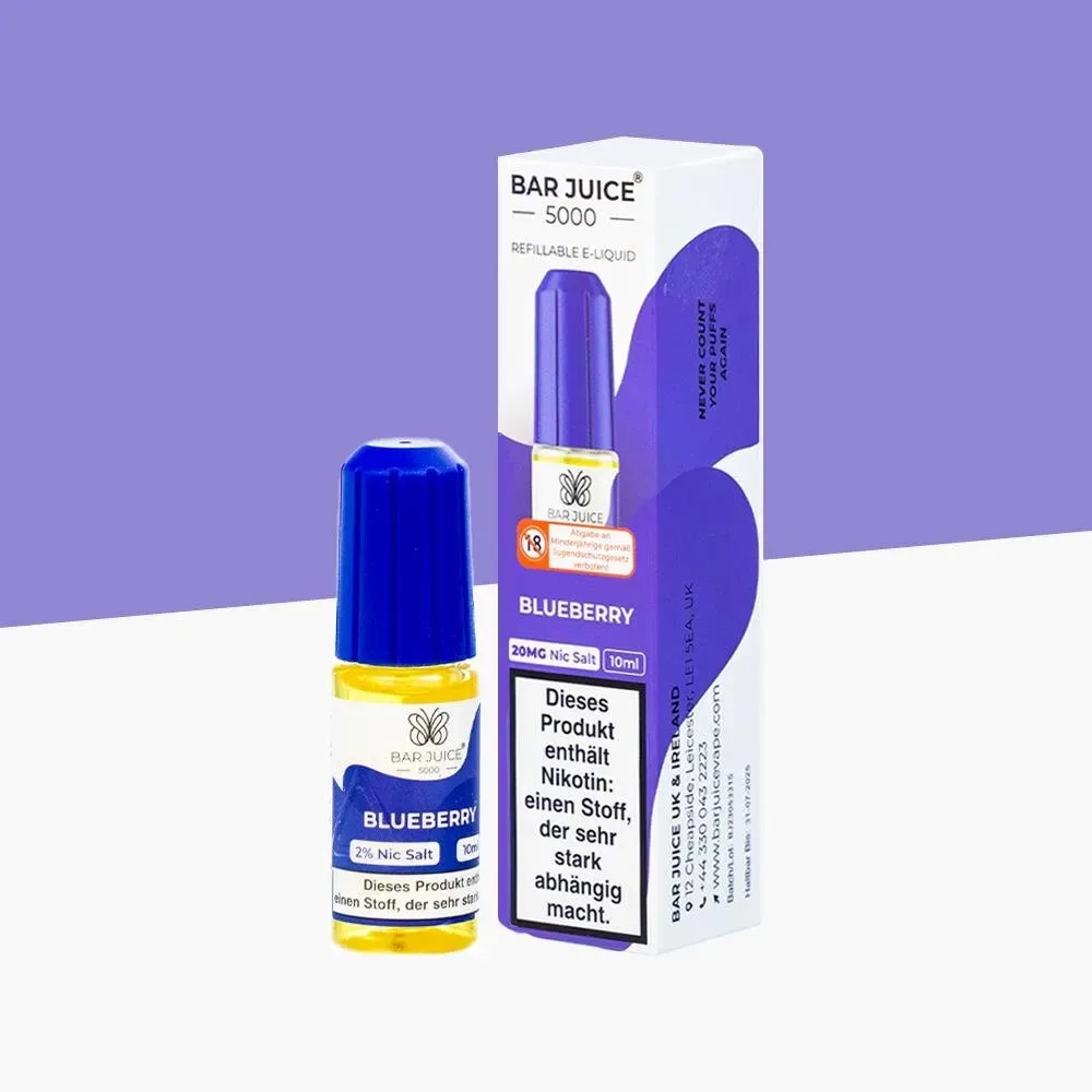 Bar Juice 5000 – Blueberry 20mg/ml – E-Liquid