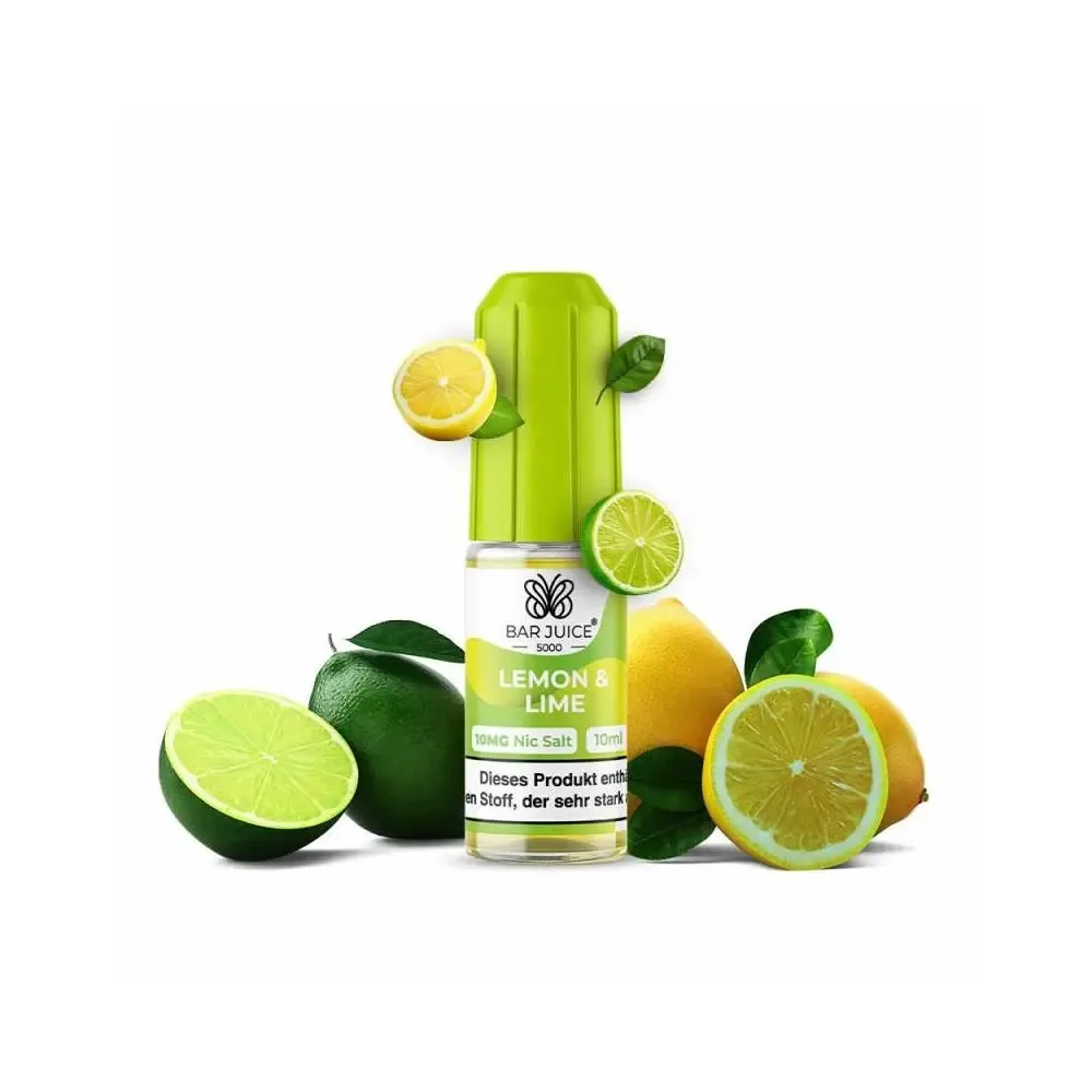 Bar Juice 5000 Nikotinsalz Liquid 10ml – Lemon&Lime