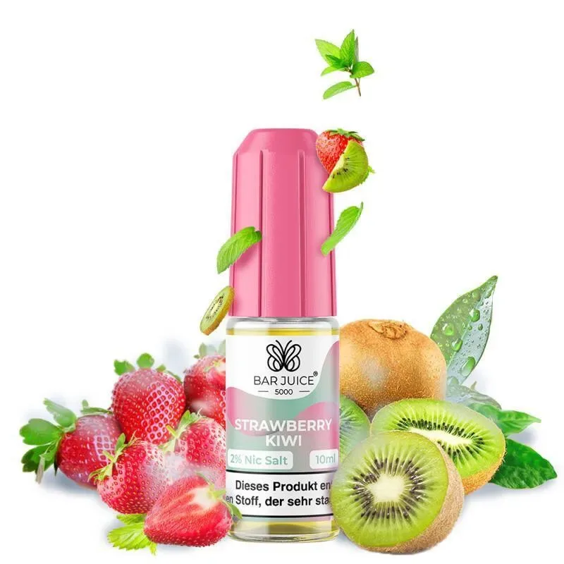 Bar Juice 5000 – Nikotinsalz Liquid – Strawberry Kiwi-20 mg/ml