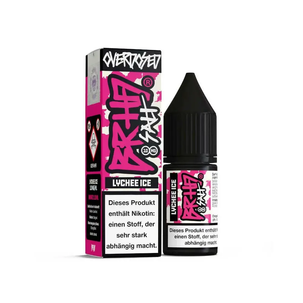 Barehead Overdosed Nikotinsalz – Lychee Ice