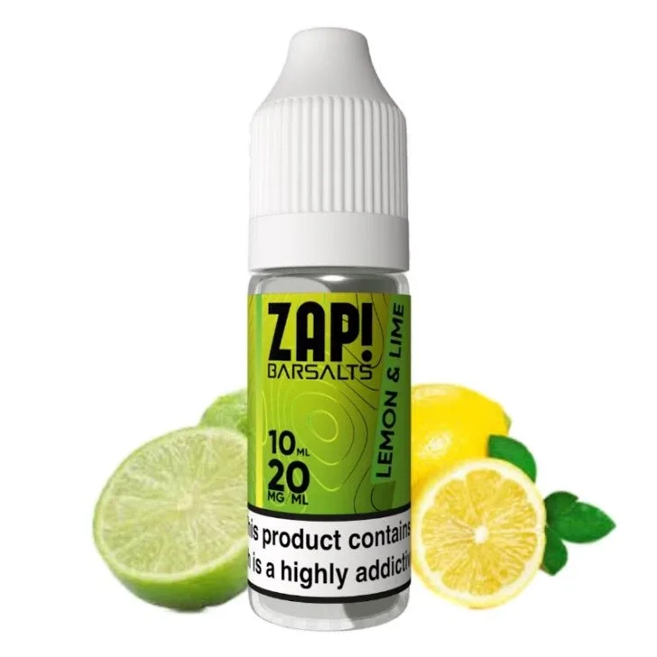 Barsalts by ZAP! Juice – Lemon & Lime 10ml