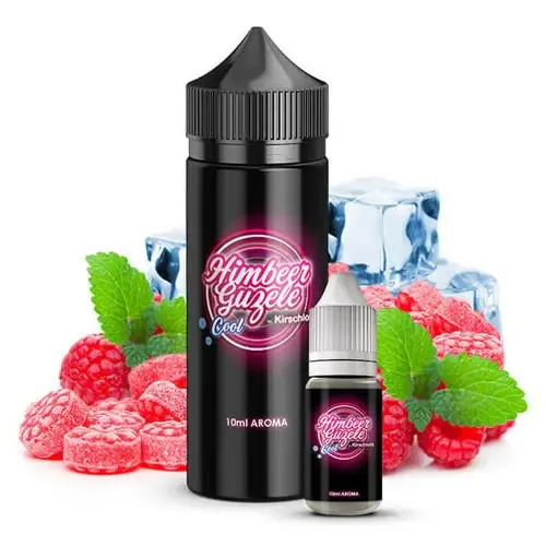 Basen & Aromen: Himbeer Guzele Cool 10ml Longfill Aroma by Kirschlolli
