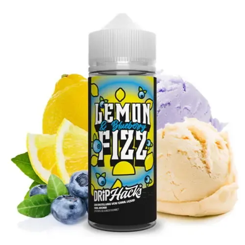 Basen & Aromen: Lemon & Blueberry Fizz – Drip Hacks Aroma Longfill 10ml