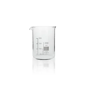 Becherglas, niedrige Form, Boro 3.3, 250 ml