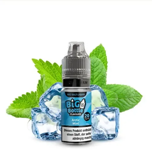 Big Bottle: Arctic Mint NicSalt Liquid by Big Bottle Flavours