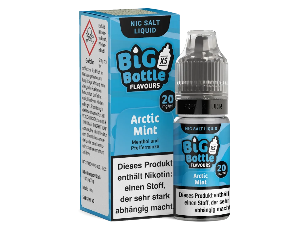 Big Bottle - Arctic Mint - Nikotinsalz Liquid - Image 2